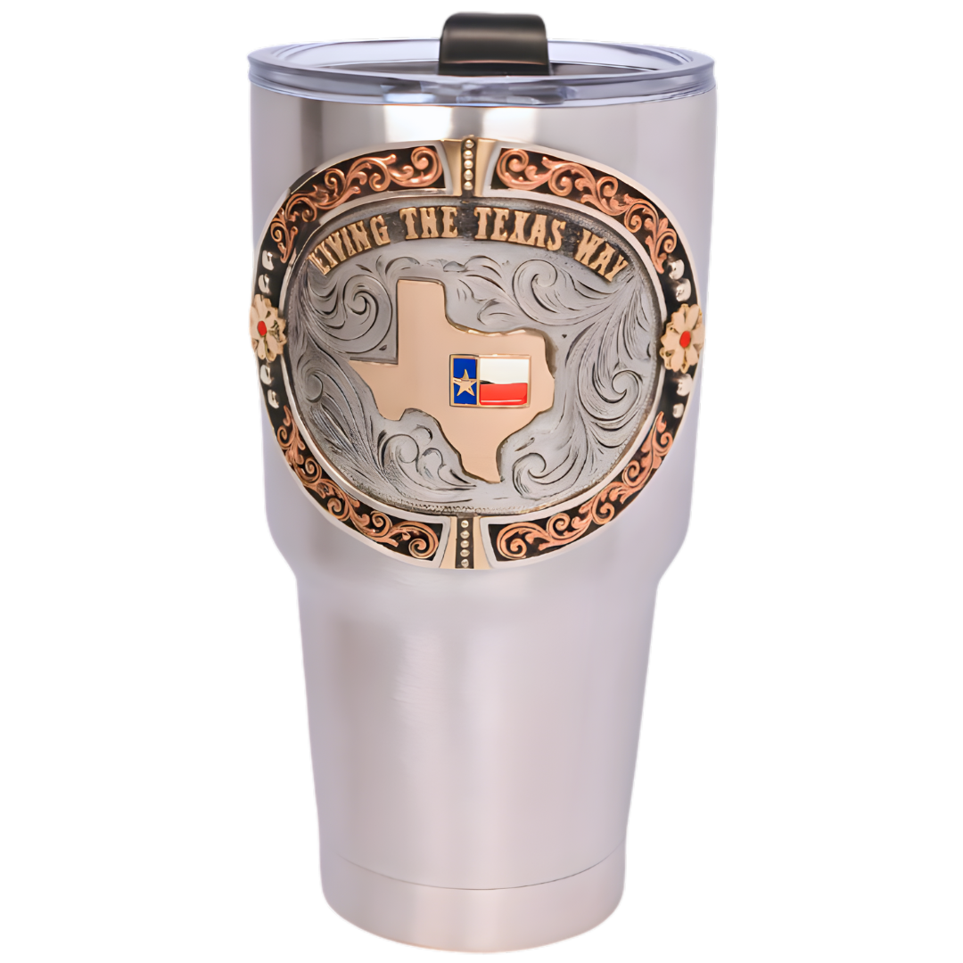 IRON TEXAN TUMBLER