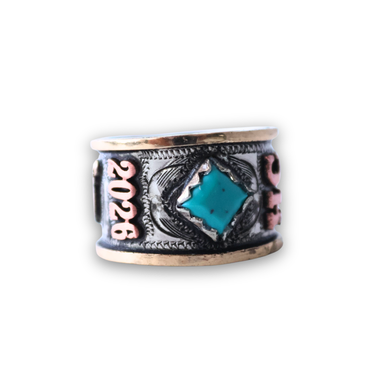 DIAMOND TURQUOISE RING
