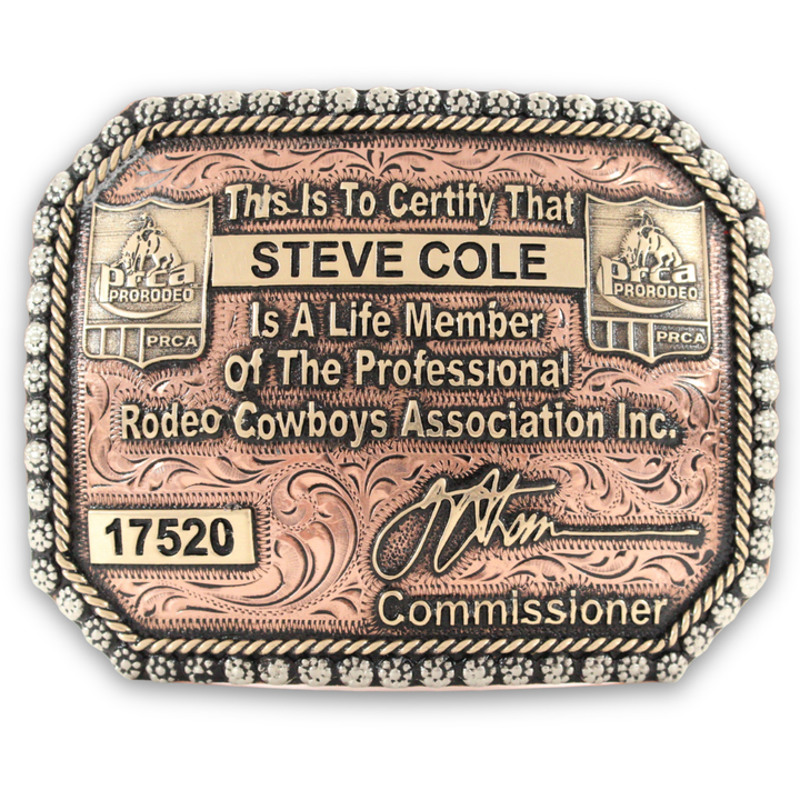 LEGACY HONOR WESTERN BUCKLE