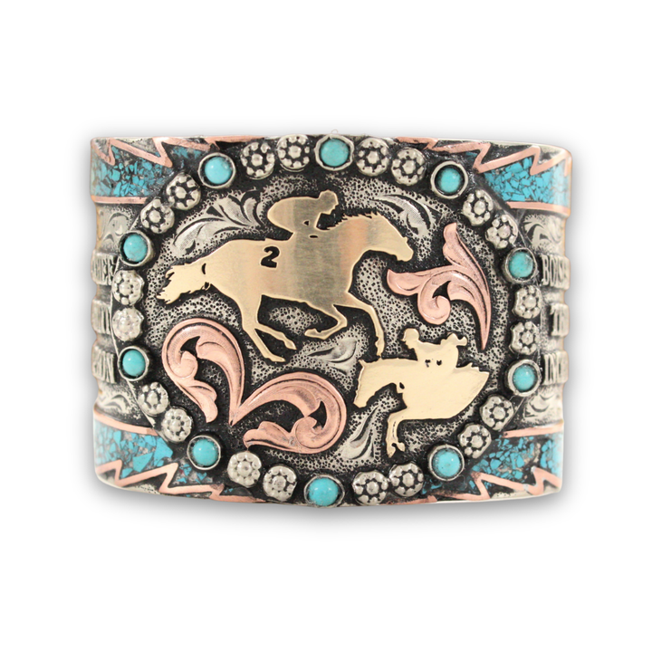 TURQUOISE RODEO BRACELET
